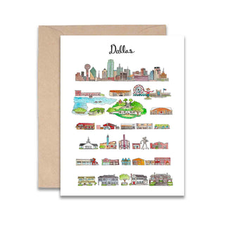 Dallas Texas Card