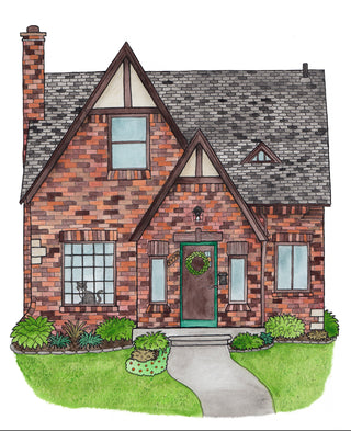 Custom House Portrait