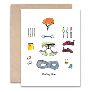 Climbing gear Card