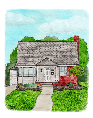 Custom House Portrait