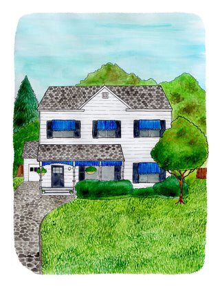 Custom House Portrait