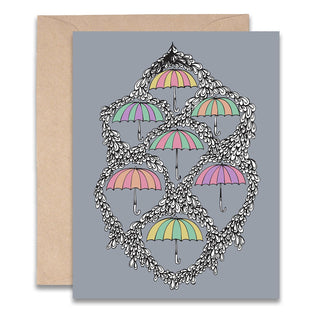 Umbrellas Card