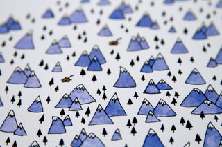 Tiny Mountains Print