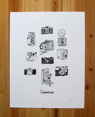 Cameras Print