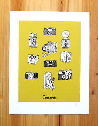 Cameras Print