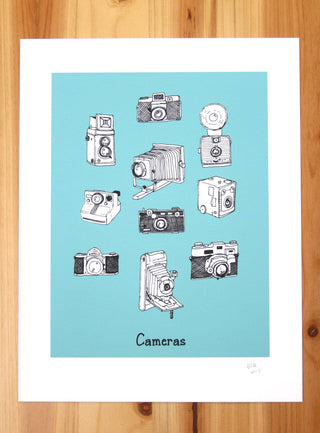 Cameras Print
