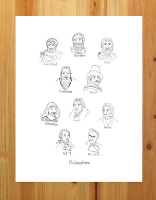 Philosopher print