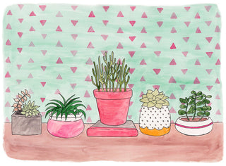 Succulents Print