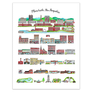 Manchester, New Hampshire Print