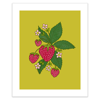 Strawberry print