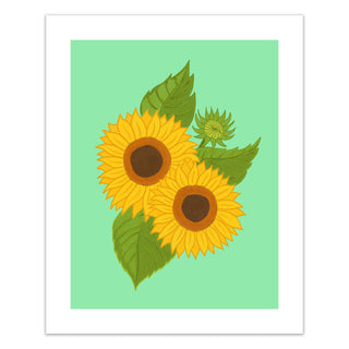 Sunflower print