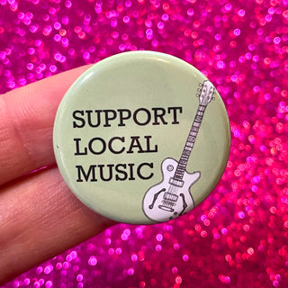 Support Local Music Button