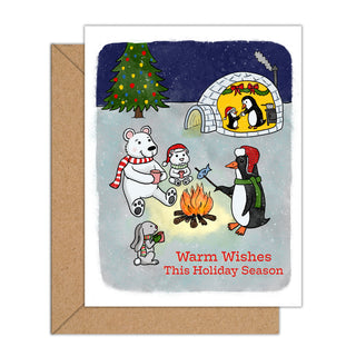 Warm Wishes this Holiday Season card