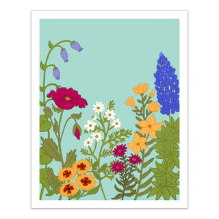 Wild Flowers print