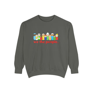 We The People Sweatshirt — Diverse People Graphic Crewneck