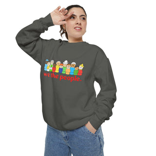 We The People Sweatshirt — Diverse People Graphic Crewneck