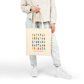 We the People Tote Bag – Diverse People Cotton Canvas Tote