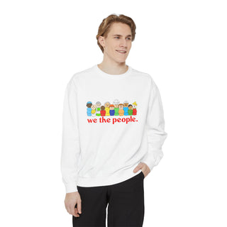 We The People Sweatshirt — Diverse People Graphic Crewneck