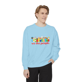 We The People Sweatshirt — Diverse People Graphic Crewneck