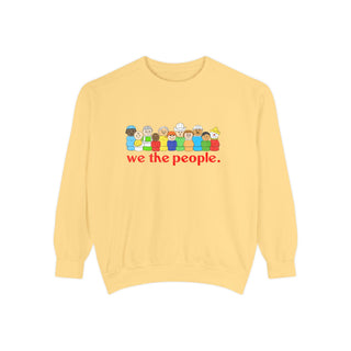 We The People Sweatshirt — Diverse People Graphic Crewneck