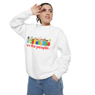 We The People Sweatshirt — Diverse People Graphic Crewneck