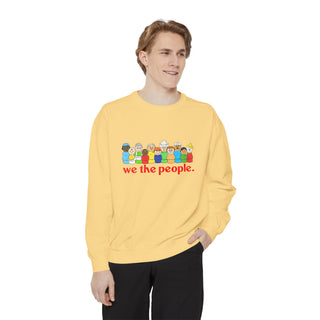 We The People Sweatshirt — Diverse People Graphic Crewneck
