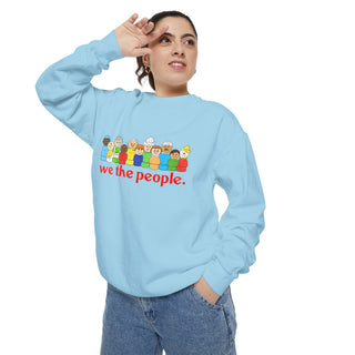 We The People Sweatshirt — Diverse People Graphic Crewneck