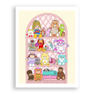 80s Toys Collection Print