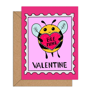 BEE mine Valentine? card
