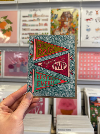 Father's Day card , MVP, Sports Dad!