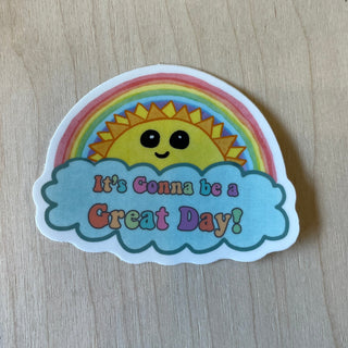 It's Gonna Be A Good Day Vinyl Sticker