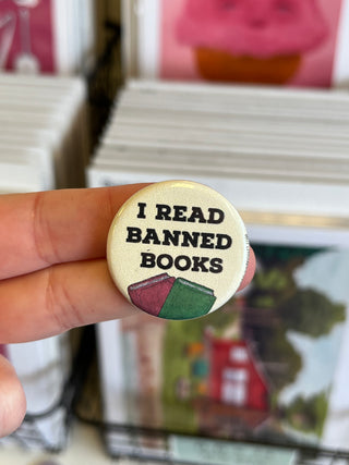 I Read Banned Books 1.25" Button
