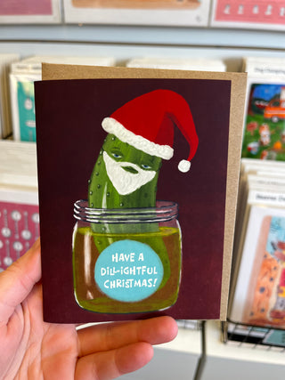 Have a Dill-ightful Christmas Card