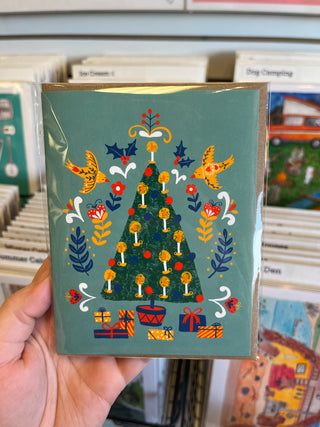 Dutch Christmas Tree Card