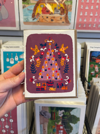 Dutch Christmas Tree Card
