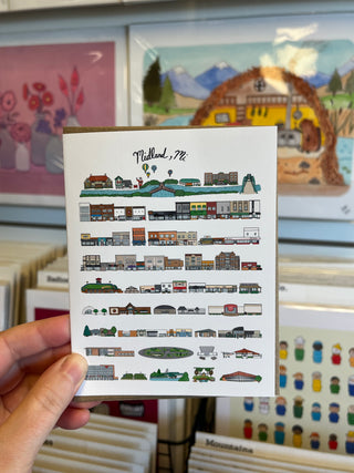 Midland, Michigan Card