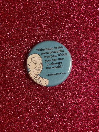 Nelson Mandela Button