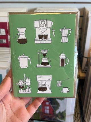 Coffee Machines Card