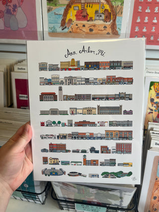 Ann Arbor, Michigan Print (Updated 2026)