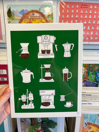Coffee Machines Print