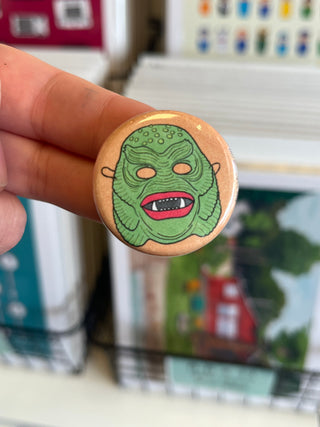 Halloween Masks 1.25" Button