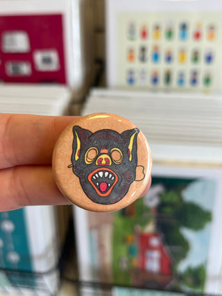 Halloween Masks 1.25" Button