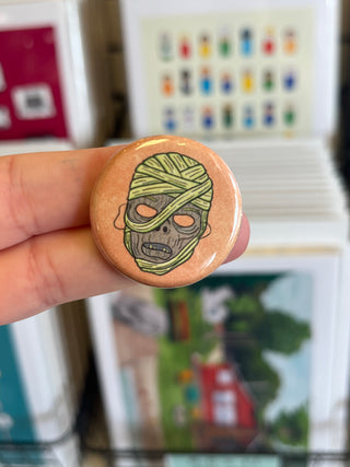 Halloween Masks 1.25" Button