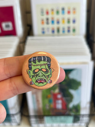 Halloween Masks 1.25" Button