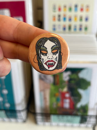 Halloween Masks 1.25" Button