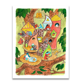 Birdhouse Band Cross-Section Print