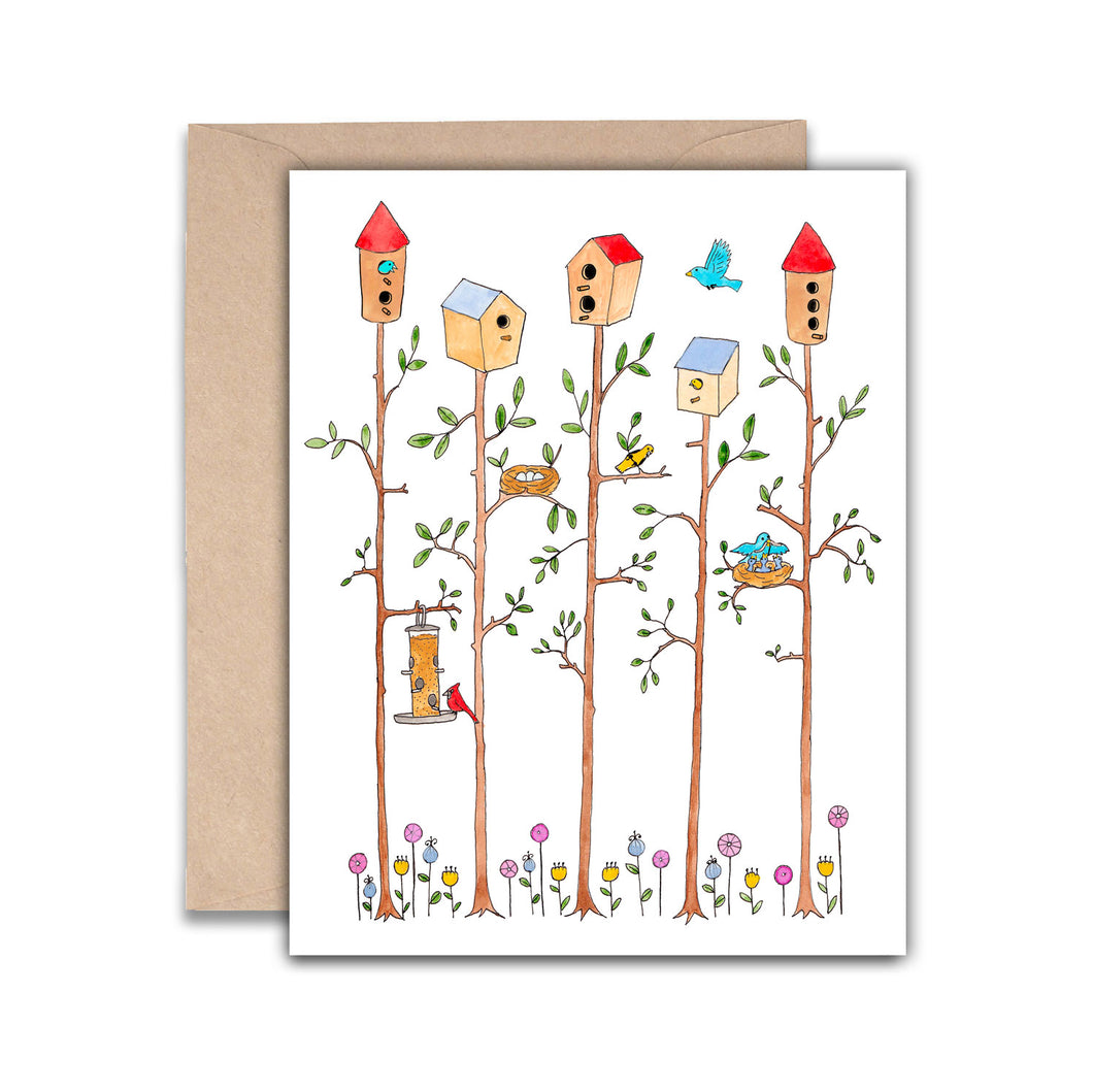 Bird house Card