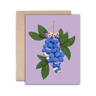 Blueberries Card