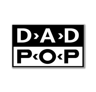 Dad pop sticker