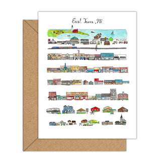 East Tawas, MI Card